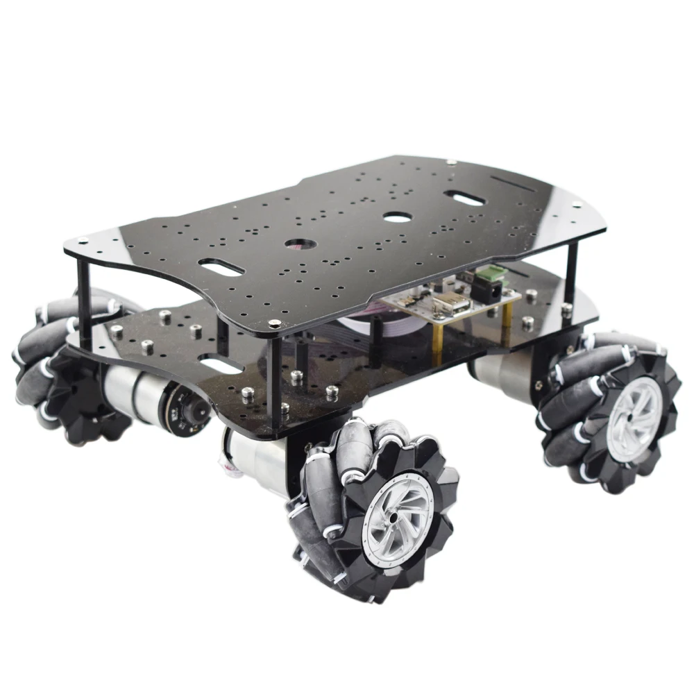 ROS Autopilot Mecanum Wheel Robot Car Chassis Kit z pozycjonowaniem STM32f103rct6 Automated Driving