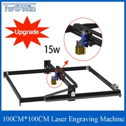 Wowin-彫刻機,CNCレーザー切断機,ttl/pwm制御,100x100cm,デスクトップおよび卓上マシン,2.5W,5.5W,15W,30W,40W