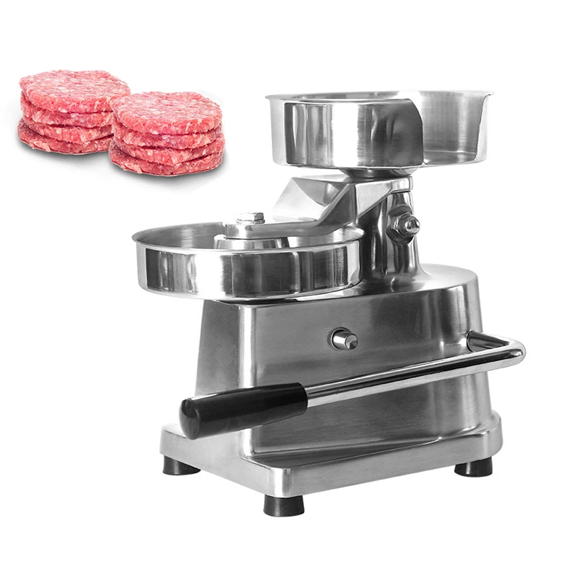 Manual Burger Maker Equitment Hamburger Press Forming Burger Patty Meat Shaping Machine 100mm-150mm