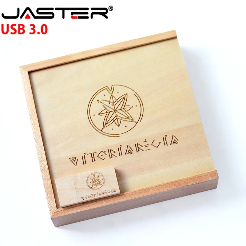 Фотоальбом JASTER USB 3,0 + коробка, флэш-накопитель в подарок, 4 ГБ, 16 ГБ, 32 ГБ, 64 ГБ, фотография, свадебный подарок, 170*170*35 мм