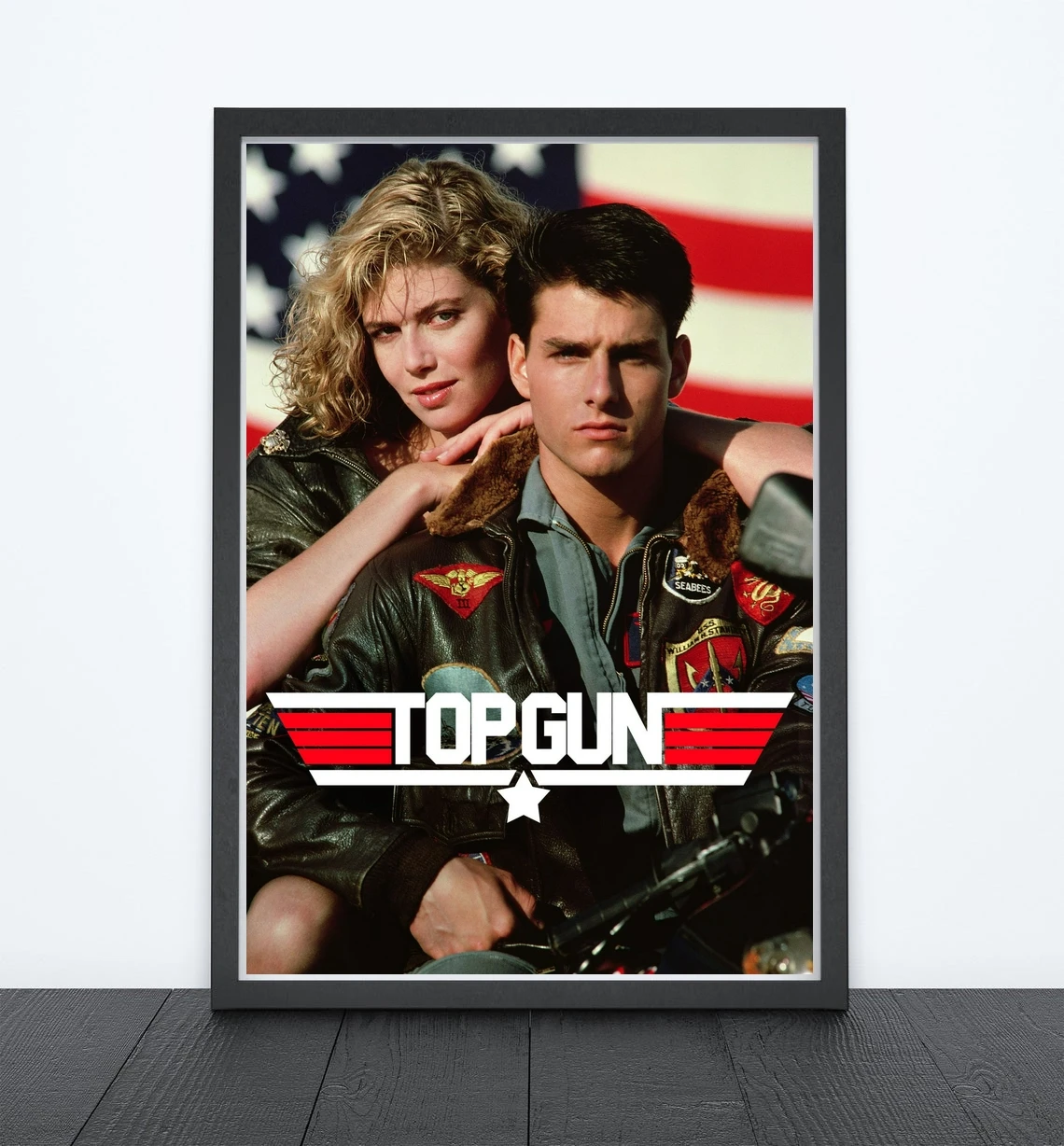 Top Gun Movie Poster American action drama film Decor Art Tom Cruise Kelly McGillis Val Kilmer Gift