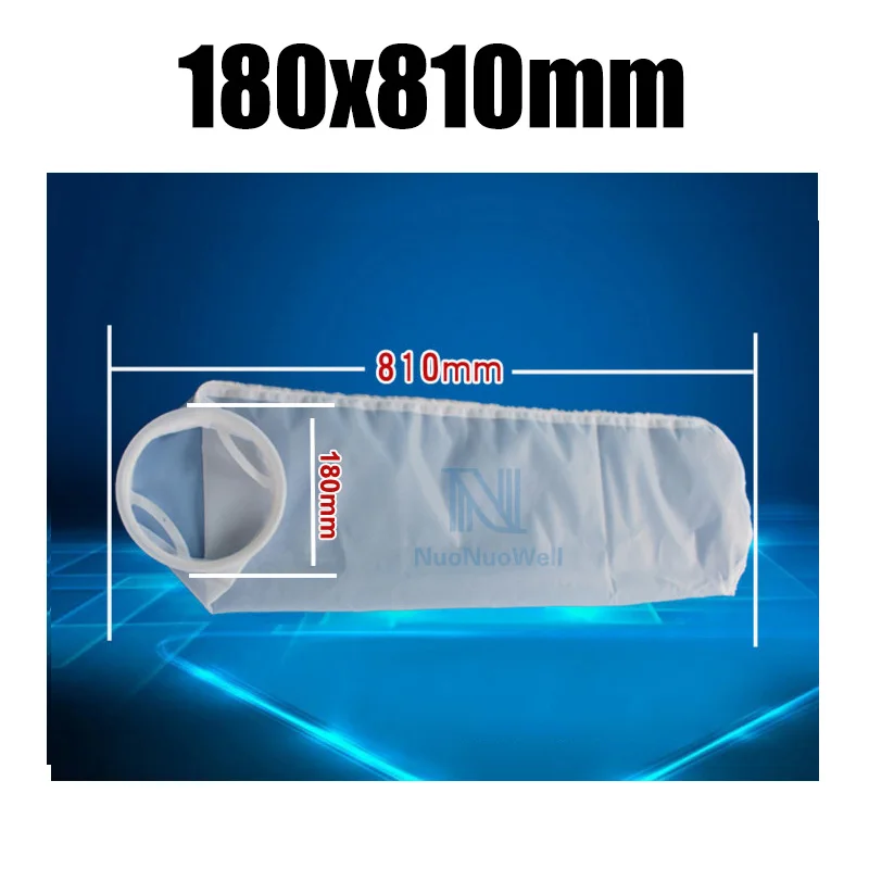 2x 100/200/300 Mesh Micro Nylon(NMO)Filter Bags Fish Aquarium Marine Sump Felt Pre Filter Sock Bag Corrosion Resistance