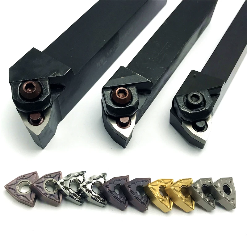

WWLNR1616H08 WWLNR2020K08 WWLNR2525M08 External Tool Holder +Carbide Inserts Turning Insert WNMG080404 WNMG080408 Cutting Tools