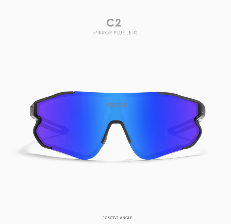 KDEAM Langlebige TR90 Herren-Sport-Sonnenbrille, polarisiert, kratzfest, 1,1 mm dick, Linsenbeschichtung, Sonnenbrille für Herren, KD0801 – Detail 11