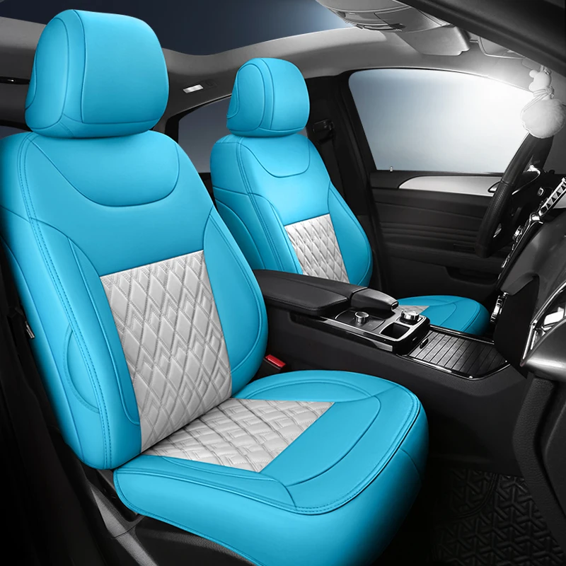 

Custom Fit PVC Leather Seats Cushions for Volkswagen VW Touareg 2021 2020 2019 Seat Cover Accessories Supports Car Styling 12pcs