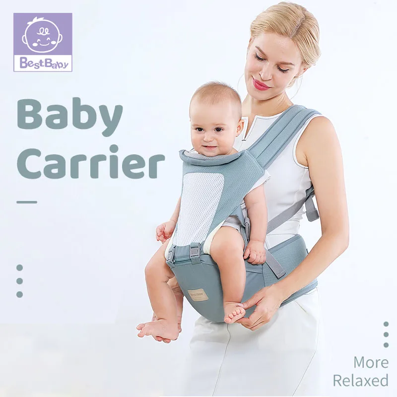 Carrier Ergonomic Breathable 20kg Infant Comfortable Sling Backpack Pouch Wrap Carriers 0-36 Months Baby Sling New