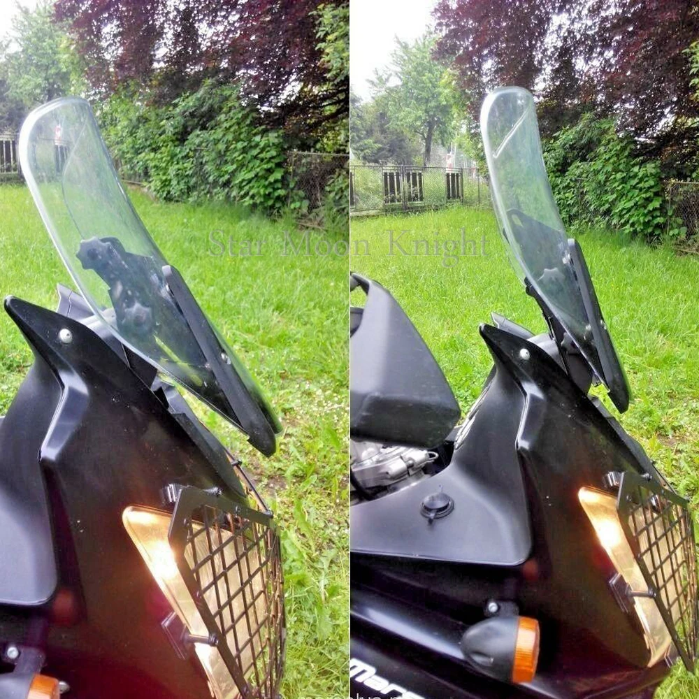 Čelního obrazovka adjusters CNC windshield držák podpora držák soupravy pro suzuki lt vstrom DL1000 v-strom DL650 DL 650 1000