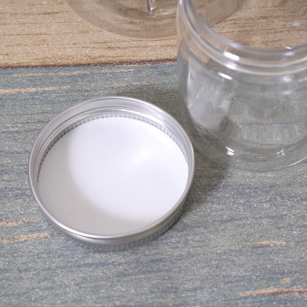 Clear Plastic Jar And Lids Empty Jar Vanity Box Containers Candy Box Travel Bottle 30ml 50ml 60ml 80ml 100ml 120ml 250ml 500ml