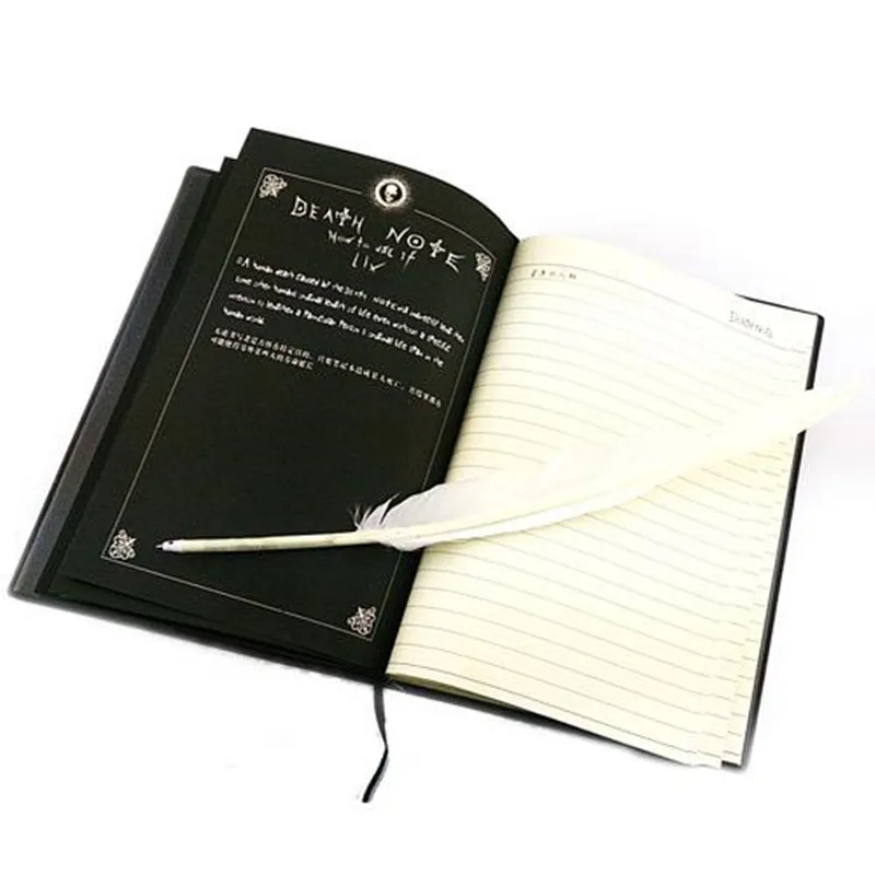 Nieuwe Collectable Anime Death Note Cartoon Boek Notebook Set Schrijven Journal Mode Notebook Death Note Pad Voor Gift