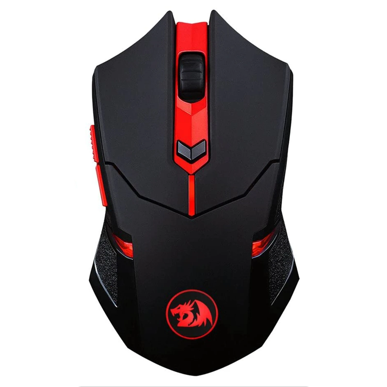 Imagem -05 - Redragon M601 sem Fio Gaming Mouse e Mouse Pad Mmo Botão Mouse 2400 Dpi Led Vermelho Retroiluminado para Windows pc Gamer