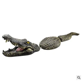 Floating Crocodile Head Water Decoy Garden Pond Art Decor For Goose Predator Kit