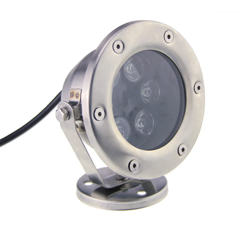 Lámpara LED para acuario, luz RGB de 12V, CA, CC, 6W, 12W, 18W, 24W, 30W, 36W, color rojo, verde, azul, IP68