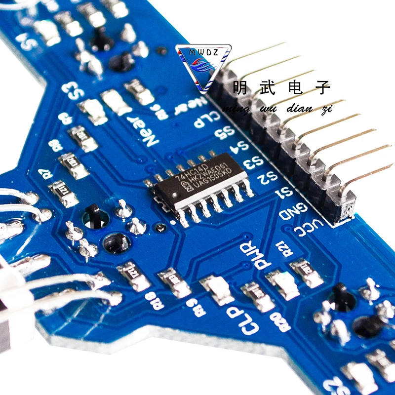 Cinco de seguimiento de modulo de sensor de seguimiento 5 funciones principales enviar rutinas