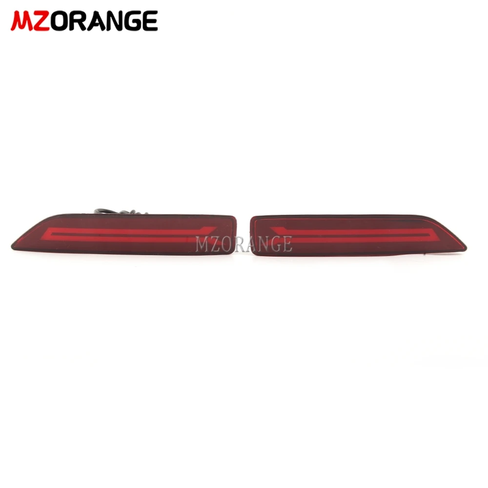 1 paio di luci paraurti posteriori a Led per Honda CRV CR-V 2007 2008 2009 lampada riflettore rosso 2 funzioni accessori auto fendinebbia