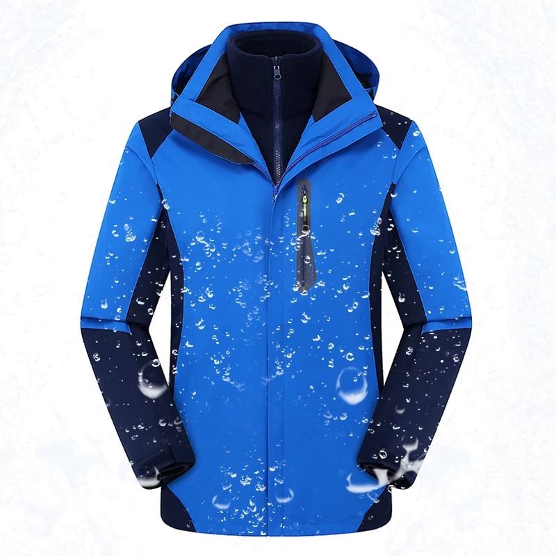 Traje de Esquí Cálido para Hombre, Equipo de Chaqueta y Pantalones de Snowboard de Marca, a Prueba de Viento, Impermeable, Ideal en Deportes al Aire
