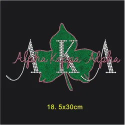 Custom AKA Rhinestone Patches Hotfix Strass Tops Crystal Decorative Stickers T-Shirt Iron On Transfers Diamond Craft Applique