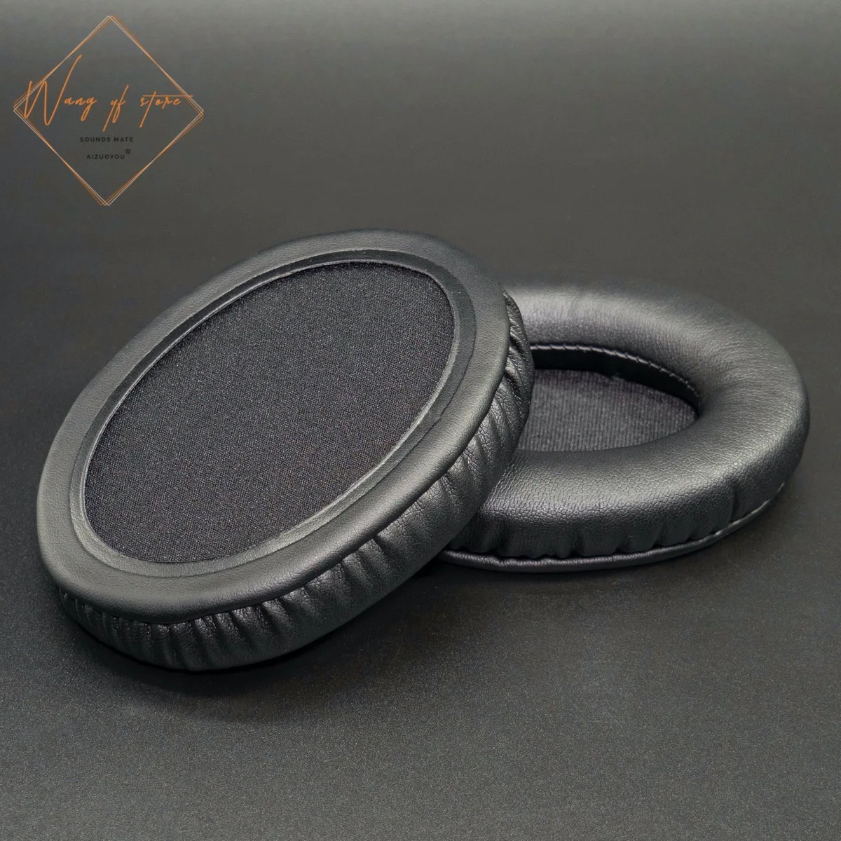 Oval Ellipse Egg Shape Soft Leather EarPads Foam Cushion EarMuff For Vivanco SR 750 Headphone Perfect Quality, Not Cheap Version