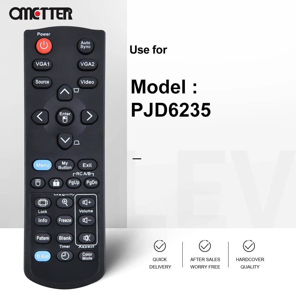 Новинка для ViewSonic пульт дистанционного управления General PJD5153 5232L 5134 6253 RCP01051 01061 PJD5123 PJD5133 PJD5233 5353 Benq проектор