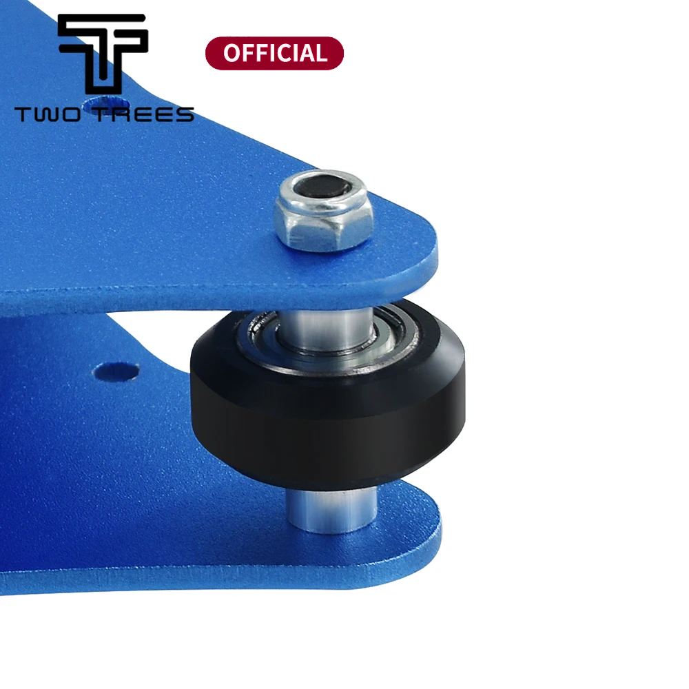 1Set 3D Printer Parts CNC POM Wheel with 625ZZ MR105zz Idler Pulley Gear Passive Round Perlin Wheel for Ender 3 CR10