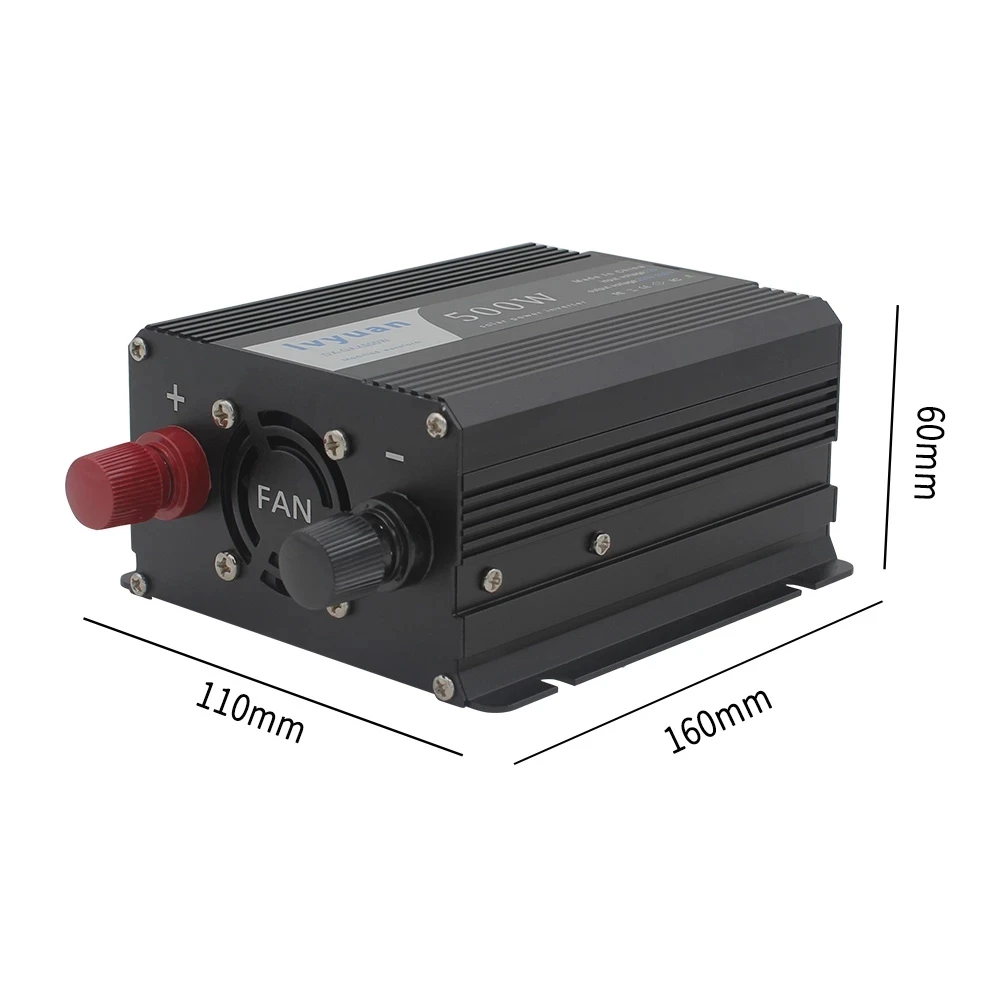 Inverter 12v 220V 500W EU Car Inverter Solar Inverter Inverter For Christmas Webasto 12 volts Inversor12v 220 v Car ac