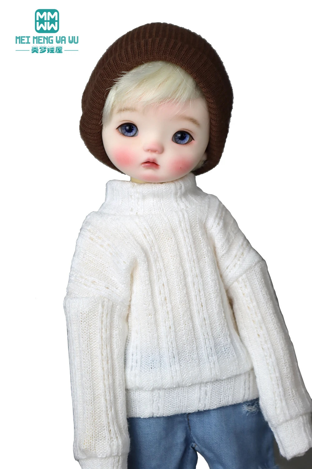 Fits 30cm 1/6 BJD Clothes YOSD MYOU Toys Spherical Joint Doll Fashion Sweaters, Leggings, Caps