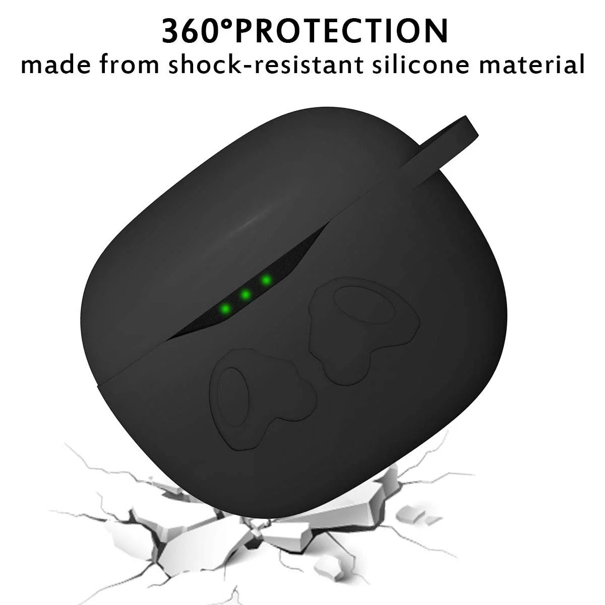 مكافحة خسر صدمات واقية غطاء حافظة من السيليكون حقيبة الجلد ل JBL Tune T120 T125 120 125 صحيح سماعات لاسلكية سماعات أذن TWS