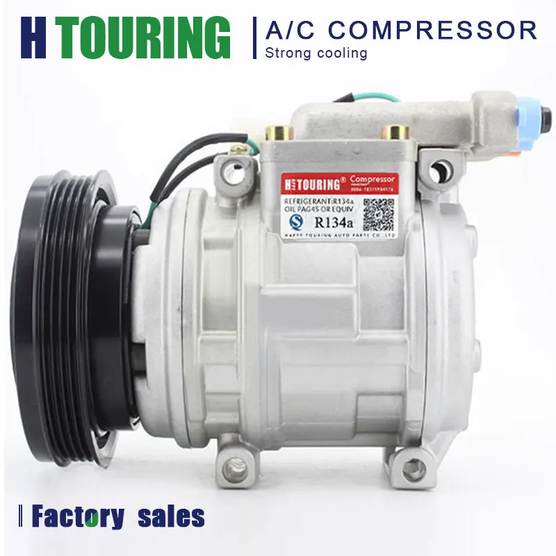 

AC COMPRESSOR for Daewoo Solar Excavator Bagger Doowon 10PA15C 2208-6013 22086013 2208-6013A 22086013A 22086013B 440205-00070