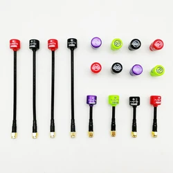 Antena Lollipop 4 RHCP SMA/RP-SMA de 5,8G, antena de alta ganancia de 2.8Dbi para transmisor/receptor RC FPV, Monitor, pieza de Dron Googles