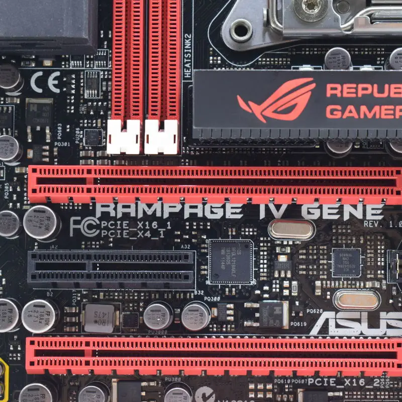 X79 Motherboard ASUS ROG RAMPAGE IV GENE Kit DDR3 Motherboard 2011 Intel Core i7 Processor 64GB 3×PCI-E 3.0 X16 USB3.0 SATA3 ATX