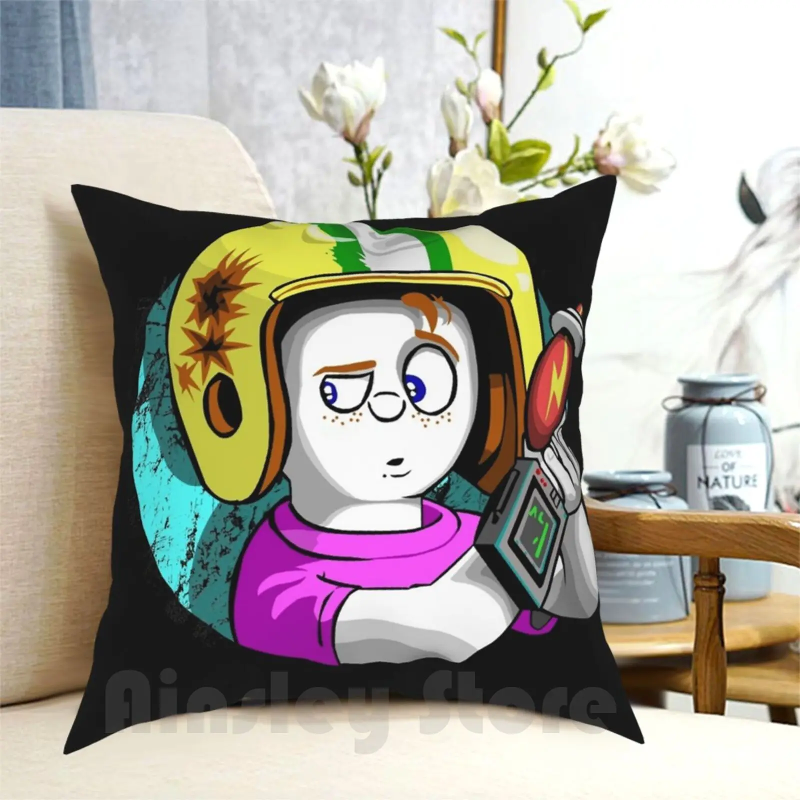 Commander Pillow Case Printed Home Soft DIY Pillow cover Commander Commander Computer Game Game Nostalgia Nostalgic 90S