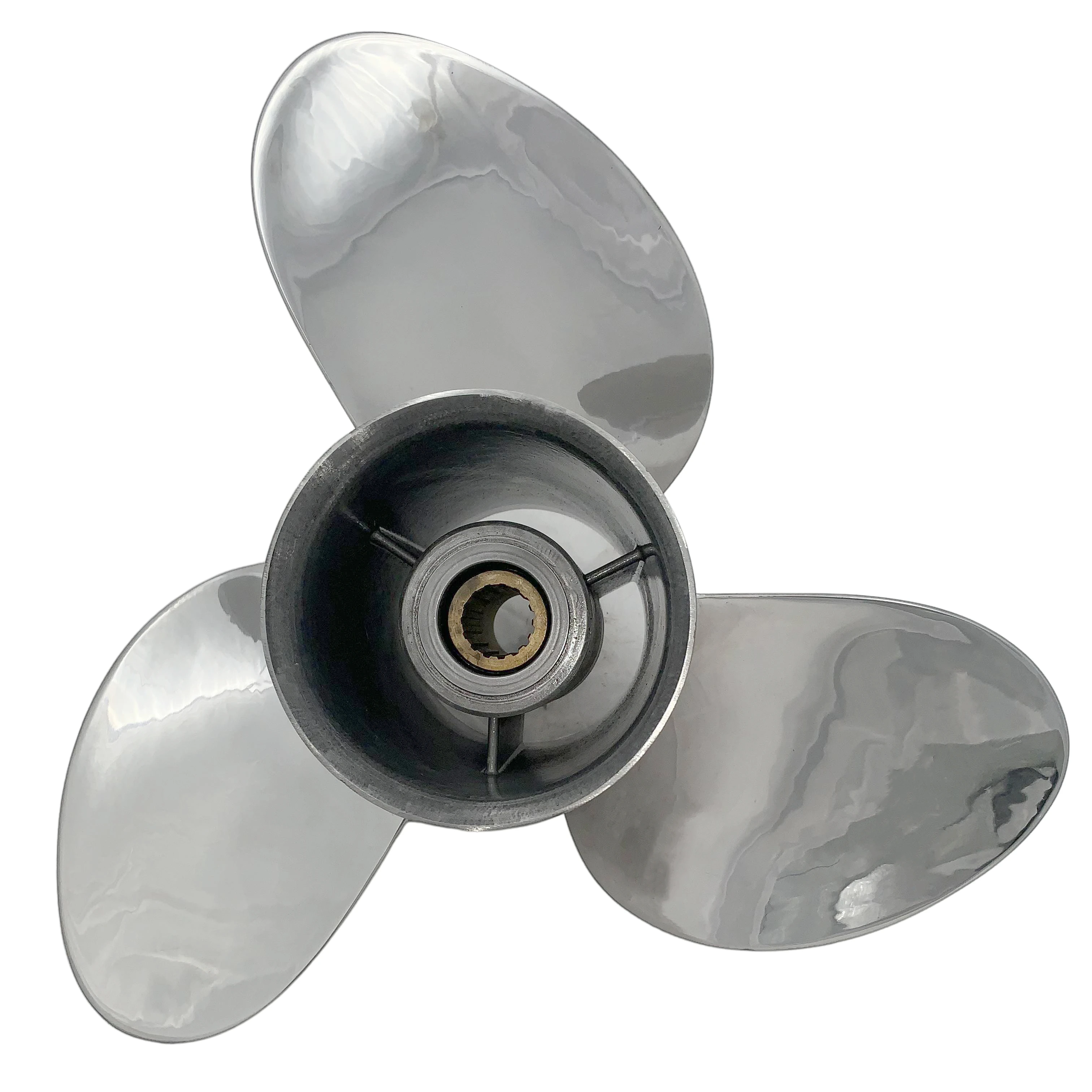 Propeller 14 1/2x15 Yamaha Outboard 150HP-300HP 3 Blades Stainless Steel Prop SS 15 Tooth OEM NO: 6K1-45970-10-00 14.5x15