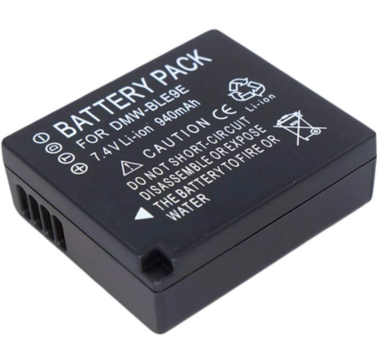 Rechargeable Lithium-ion Battery Pack for Panasonic DMW-BLE9, DMW-BLE9E, DMW-BLE9PP