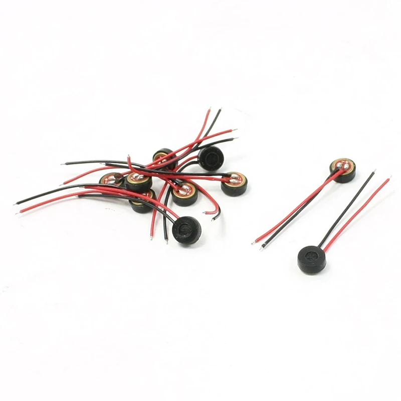 Professional 10pcs Electret Condenser MIC 4mm x 2mm for PC Phone MP3 MP4