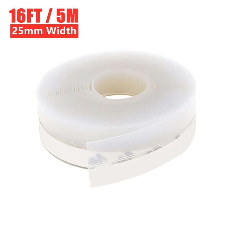 Under Door Draft Guard Stopper Soundproof Seal Strip 5M Tapes Reduce Noise Dust Weather strip Door Bottom Sealing Durable Tapes