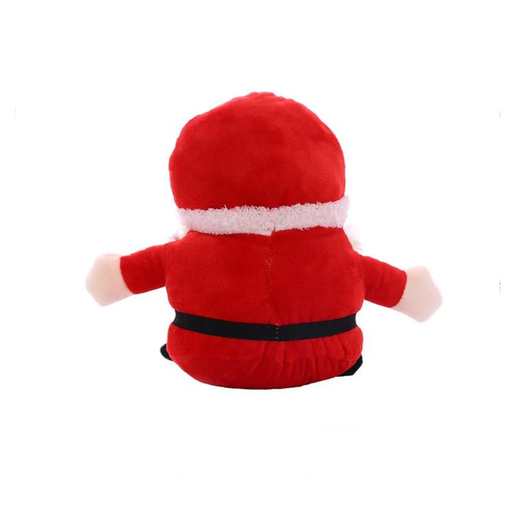 Christmas Decoration Santa Plush Dolls Stuffed Toys Cute Santa Claus Soft Plush Toy Children Xmas Doll Kid Gift