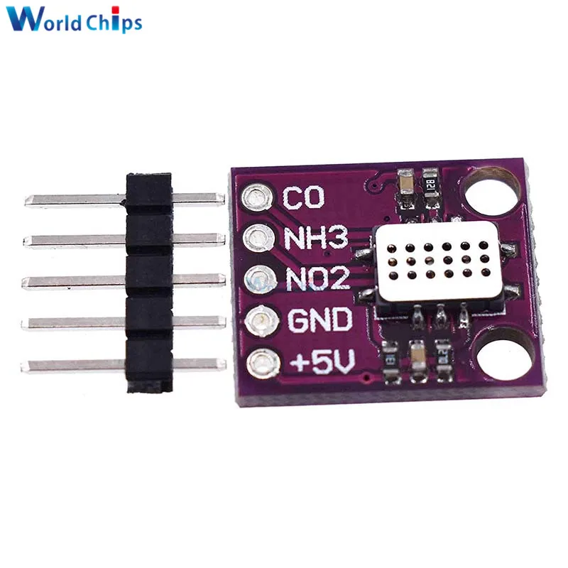 MICS-6814 Air Quality Sensor Module CO VOC NH3 Nitrogen Oxygen Gas Detection Sensor Board