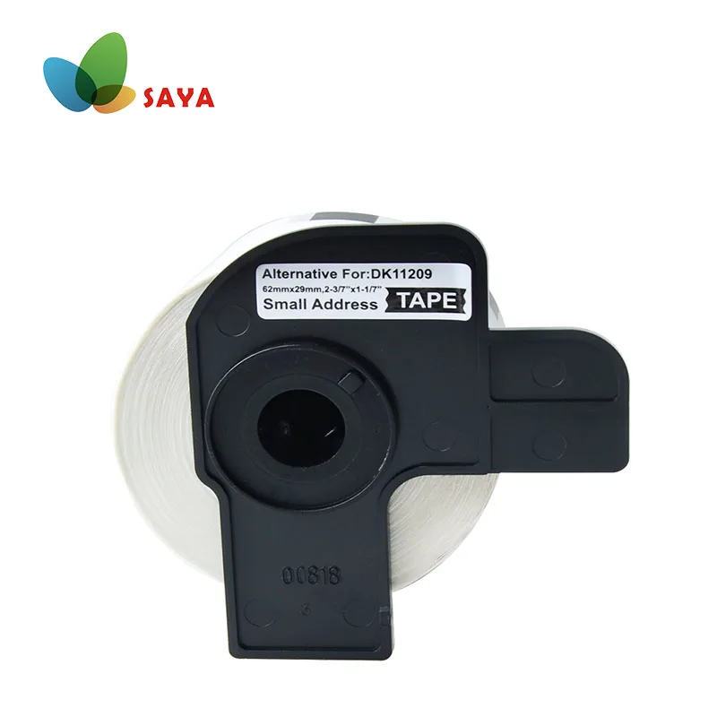 DK 1209 Thermal Paper DK-11209 Label 62mm x 29mm 800pages roll Continuous Compatible for Brother QL Label QL-500 QL-570 Printers