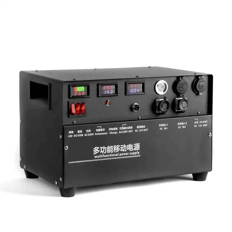 top quality large capacity li-ion lithium battery 220v Mobile power supply for Self-driving camping portable emergency