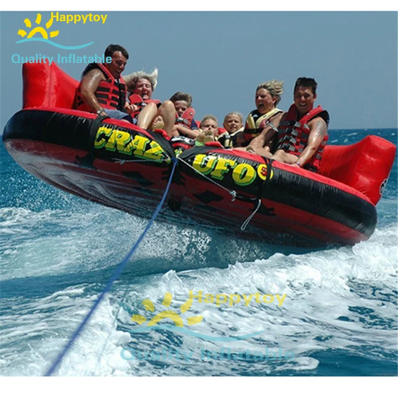 

Sea Sport Park Inflatable Water Sports Fly Ski Sofa Towable Inflatable Crazy UFO