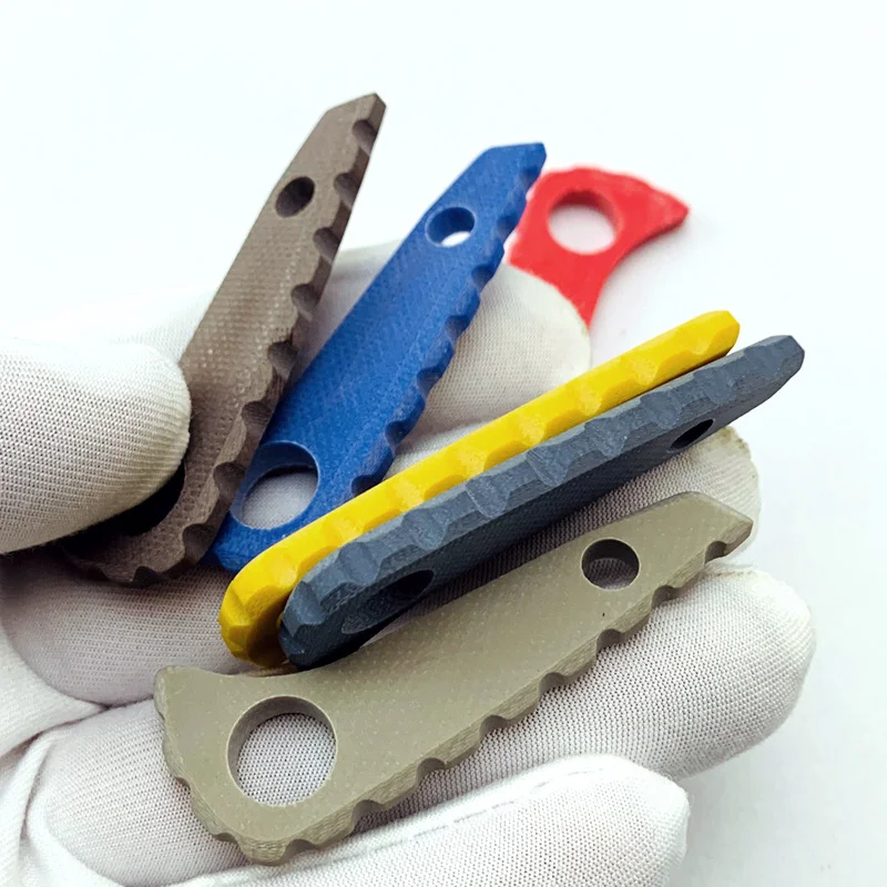 1pcs C81 Knife Spine Keel Back Spacer Fiber G10 Acrylic Material PMMA Outdoor Folding Pocket EDC Multi Tools DIY Making Tools