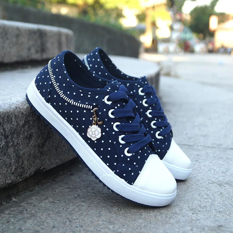 Direct Sales Lightweight New Style Canvas Shoes Women's Korean-Style Lower-Cut Casual Shoes Flat Student Cloth Shoes Women