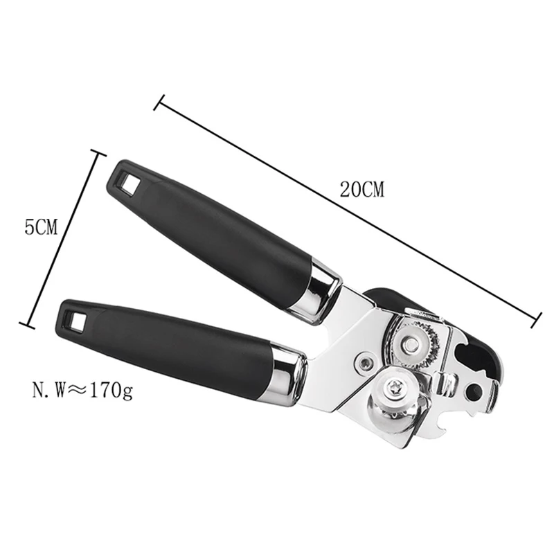 Stainless Steel Cans Opener High Quality Professional Ergonomic Manual Can Opener Side Cut Manual Can Opener image 6