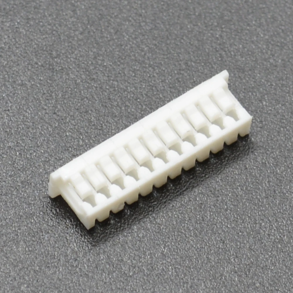 50Pcs/Lot JST 1.25mm Pitch Plastic Housing Female Connectors 2P/3P/4P/5P/6P/7P/8P/9P/10P Housing Case 1.25mm Connector