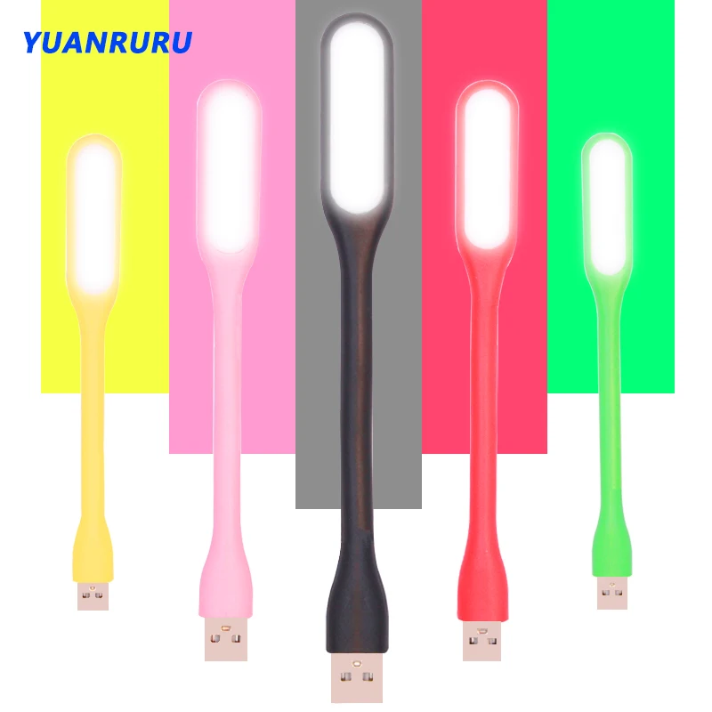 Lampa LED z USB 5V 1.2W Mini Portable Super Bright lampka do czytania lampka do czytania dla Power Bank PC Laptop Notebook Night Light