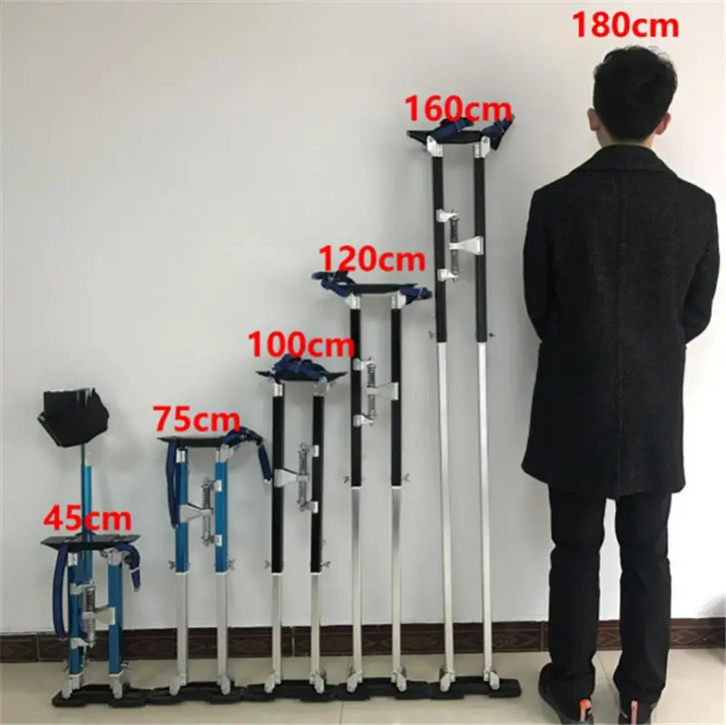 15 "-23" 24"-40" 18"-30 調整可能なアルミ左官高床はしご乾式壁プラスト高床ステージ小道具室内装飾