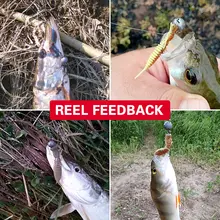 Soft Fishing Worms 50 62 85mm #6