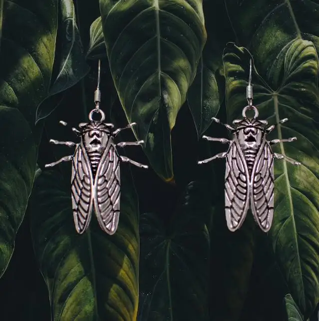 10 pair Cicada Insect  Earrings