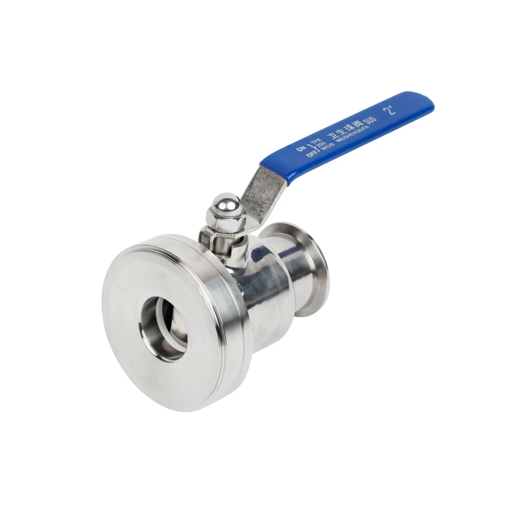 Sanitary stainless steel tank bottom ball valve SS304
