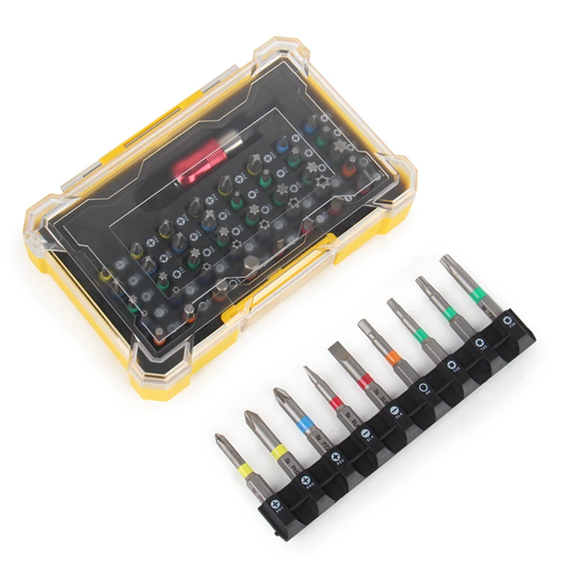 50PCS multi-purpose precision S2 material hex screwdriver head group electric start combination electric starting group batch se