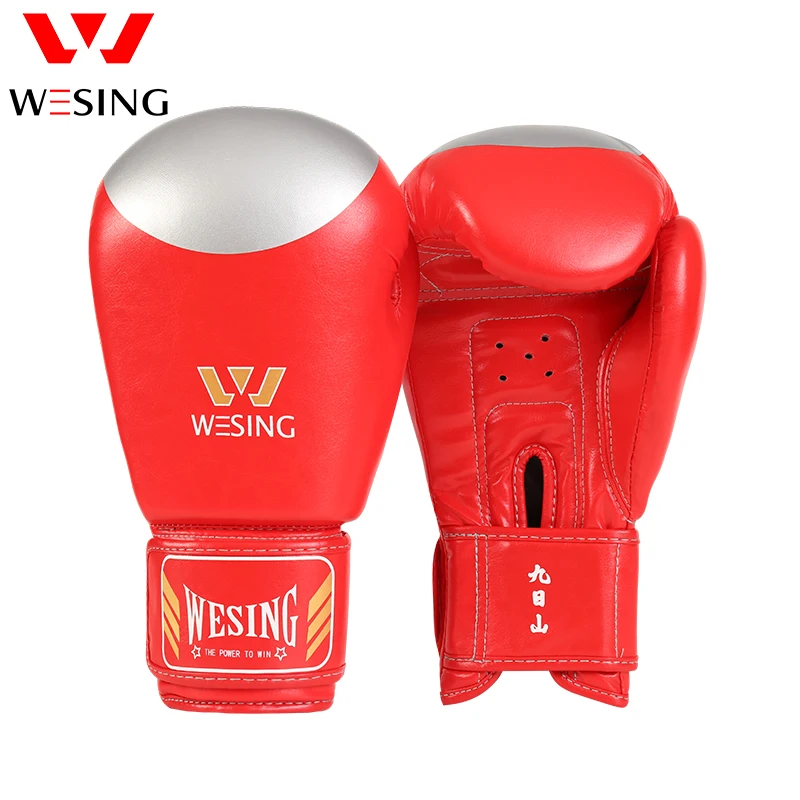 Wesing Men Women Boxing Gloves MMA Sanda Muay Thai Boxe Punching Bag Gloves Training Gloves Mitts